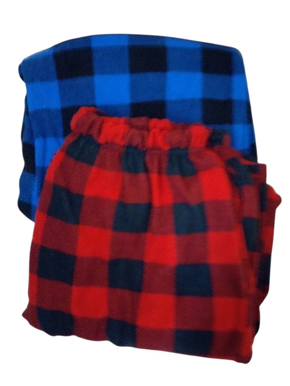 #Followme Pajama Lounge Pants Men's Large Buffalo Plaid Lot Of 2 Pairs Cozy